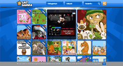 Desktop Screenshot of cat-games.org